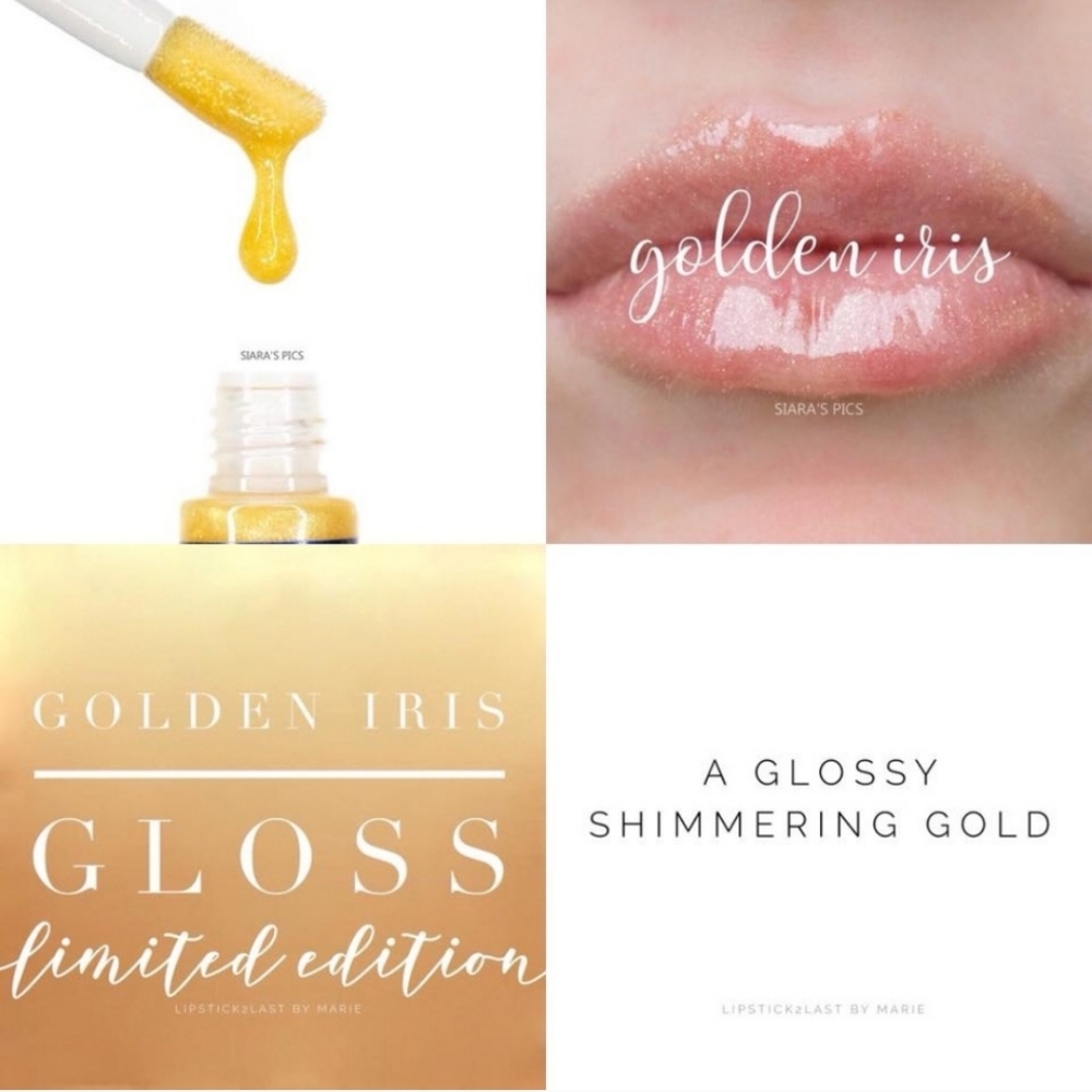 Lipsense Golden Iris Gloss New and Sealed - Limited Edition!